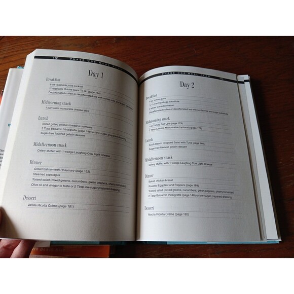 The South Beach Diet & South Beach Diet Cookbook HCDJs Agaston MD 2 Books - Picture 8 of 16